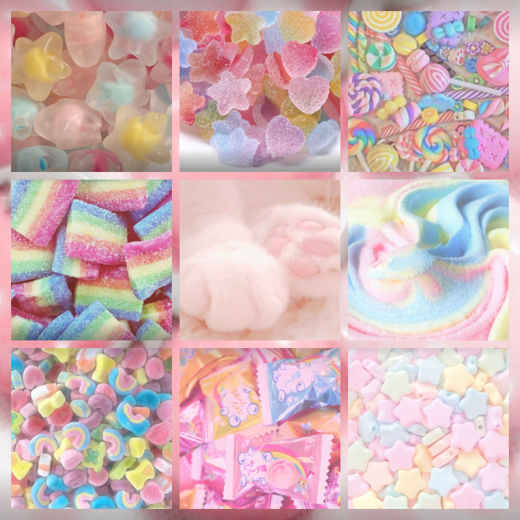 Pastel candy